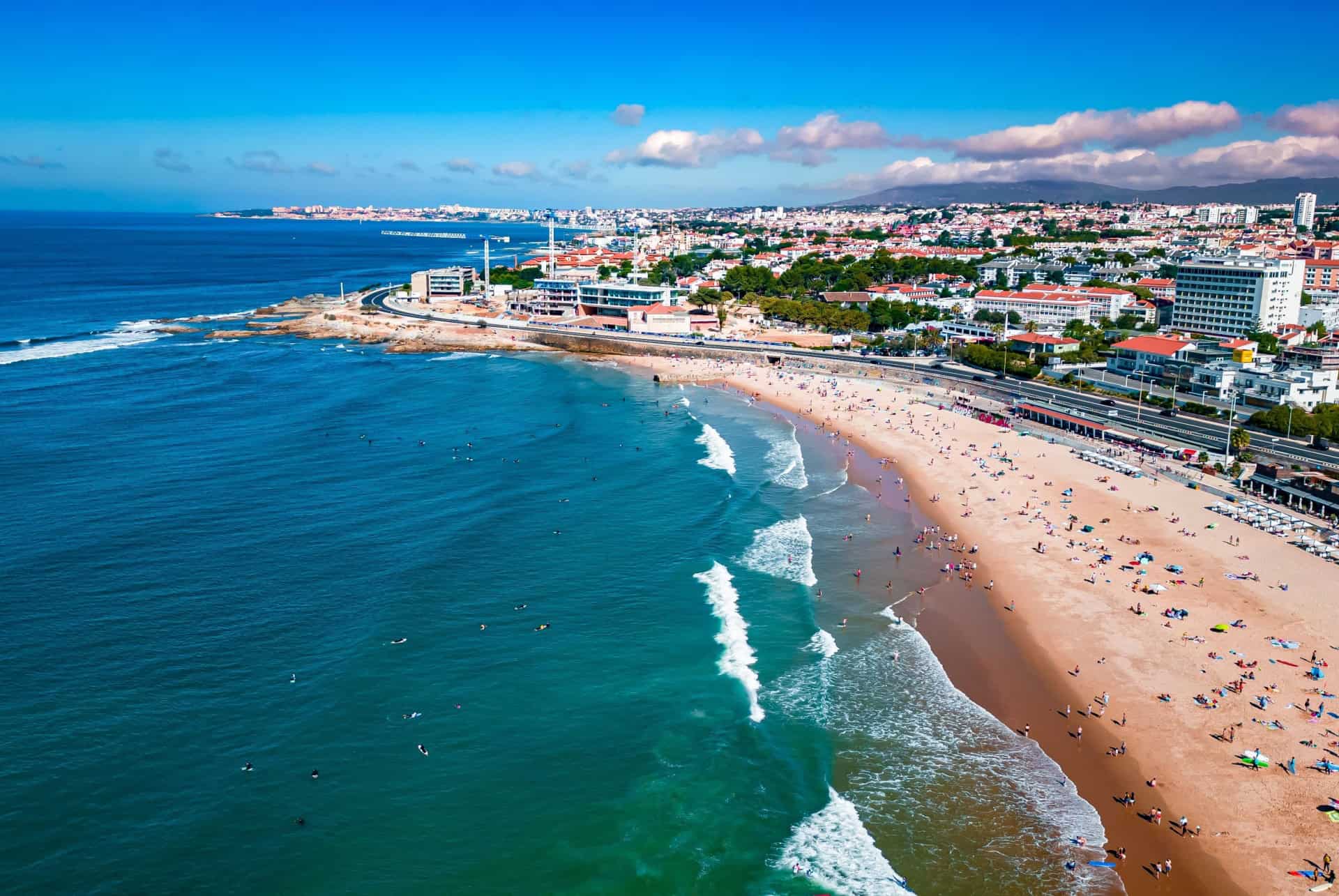 plage de carcavelos lisbonne