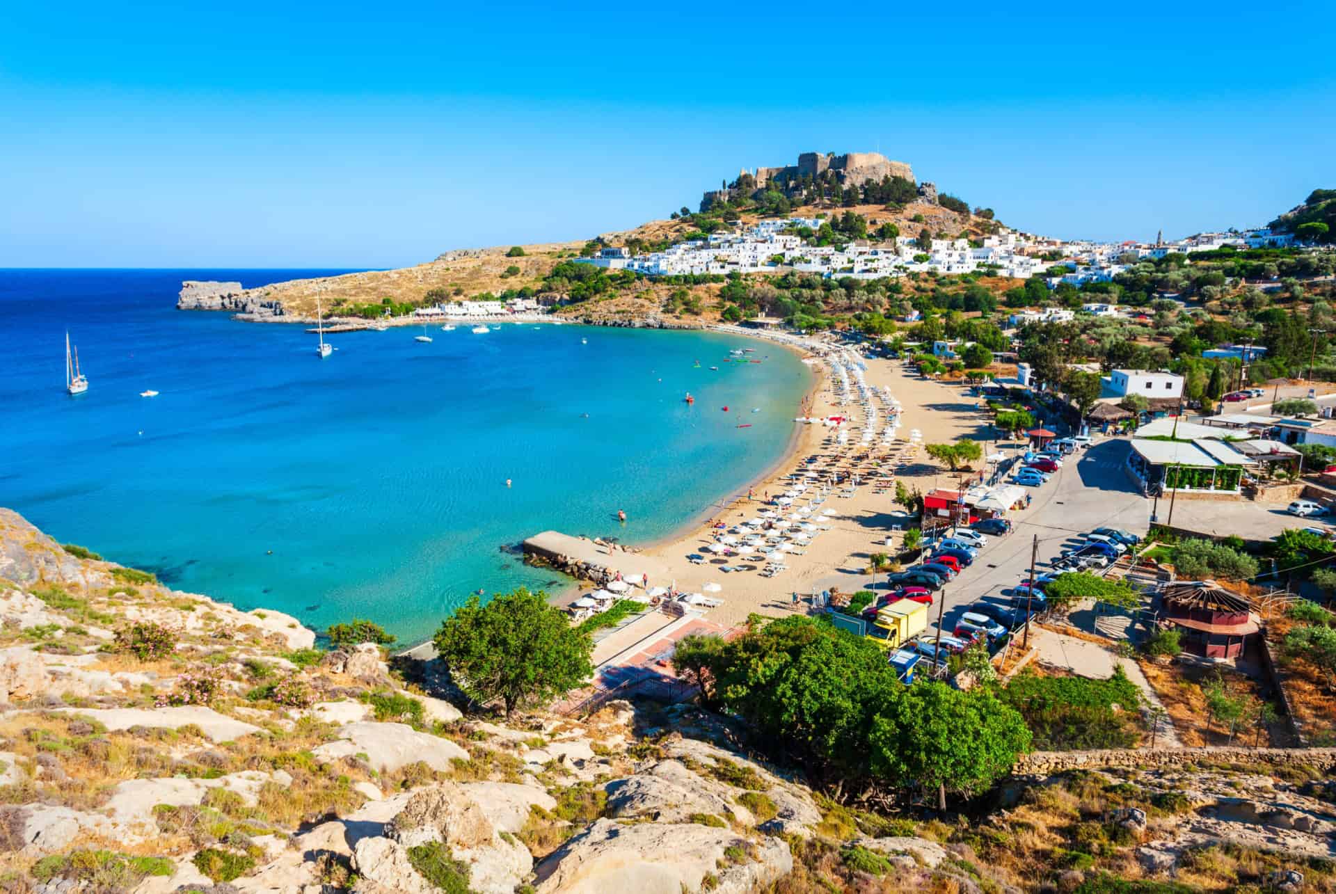 plage de lindos