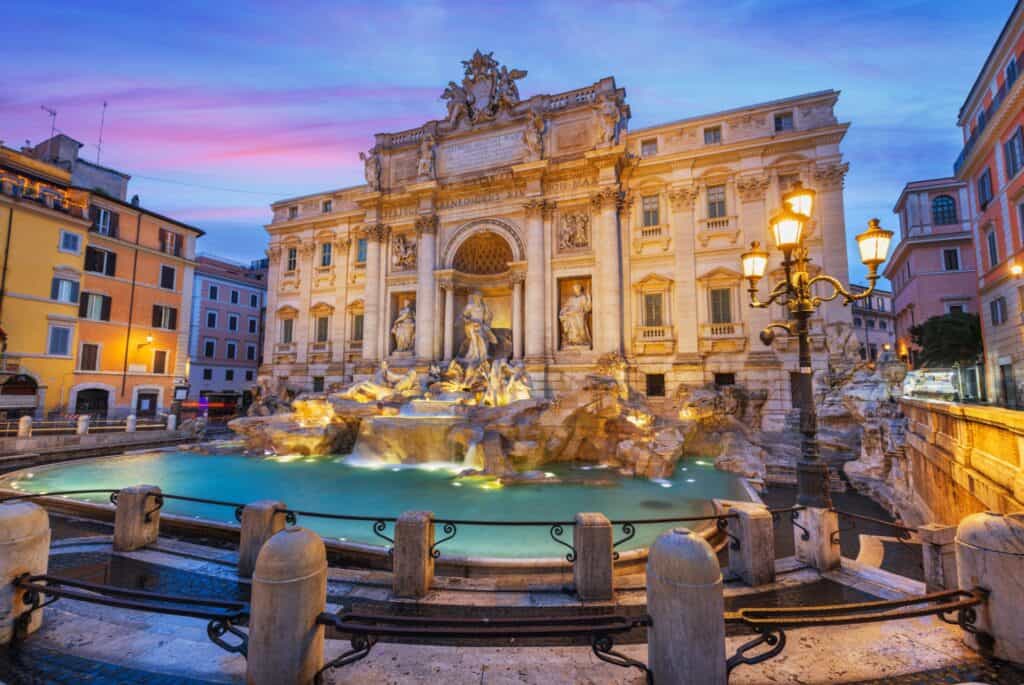 fontaine de trevi rome