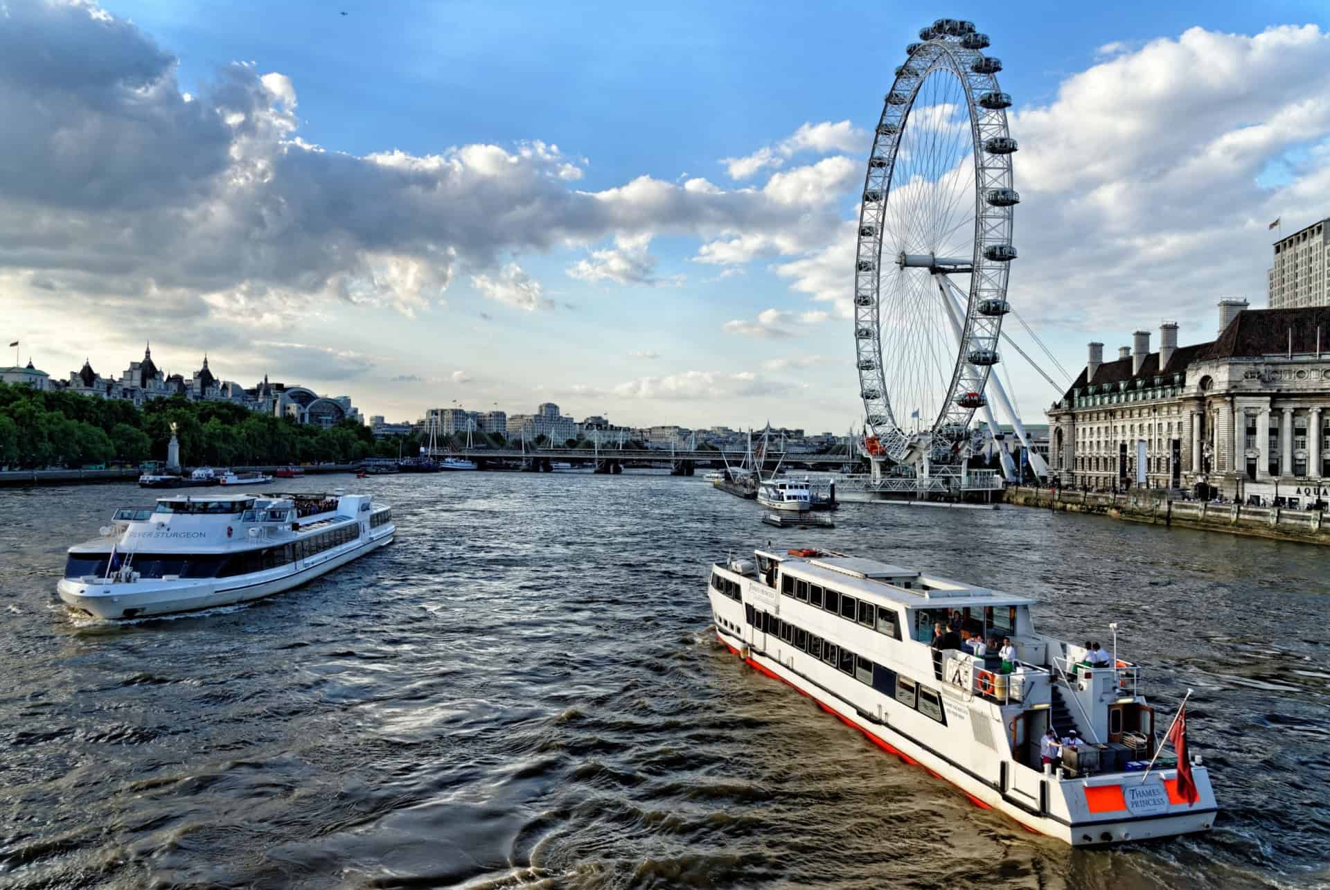 londres en juillet croisiere sur la tamise