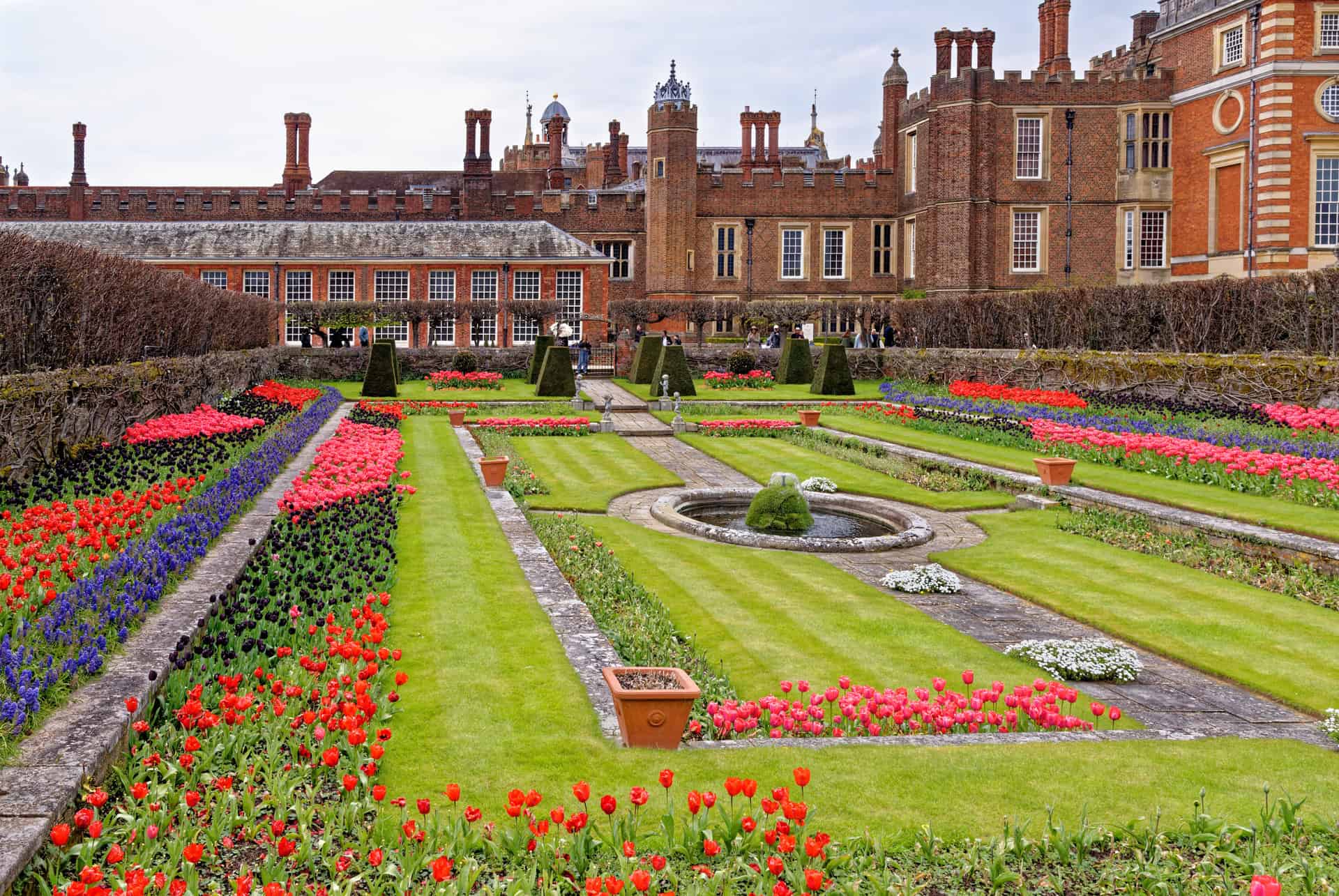 londres en juillet hampton court