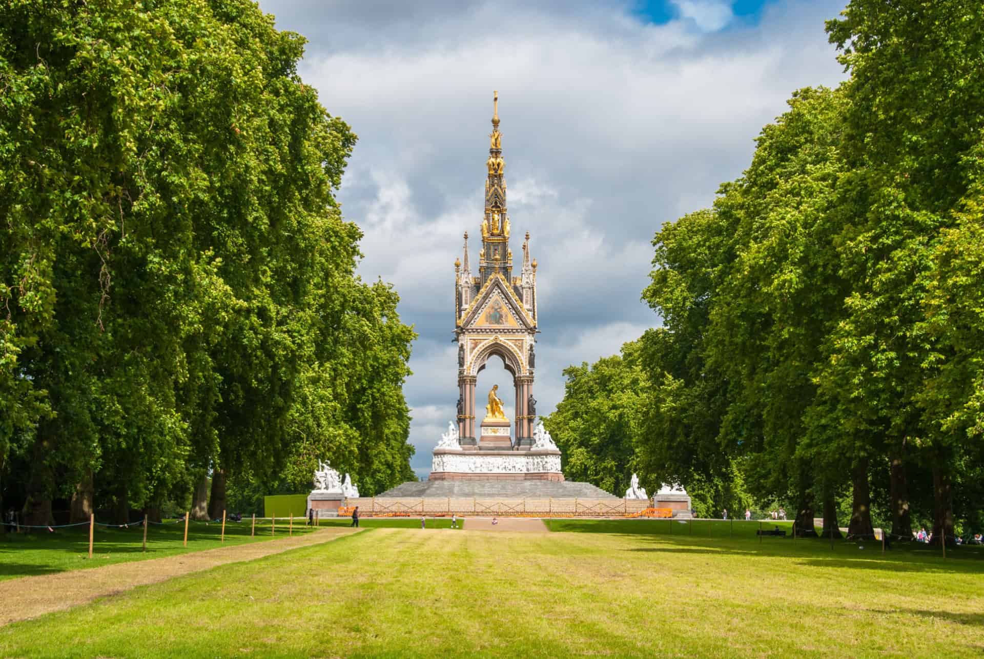 londres en juillet kensington gardens