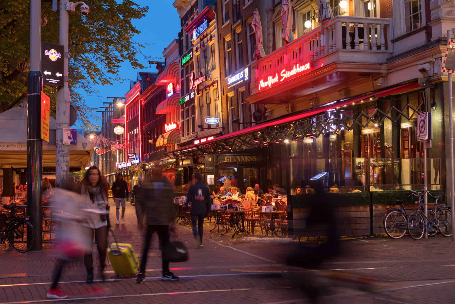 amsterdam en aout leidsplein