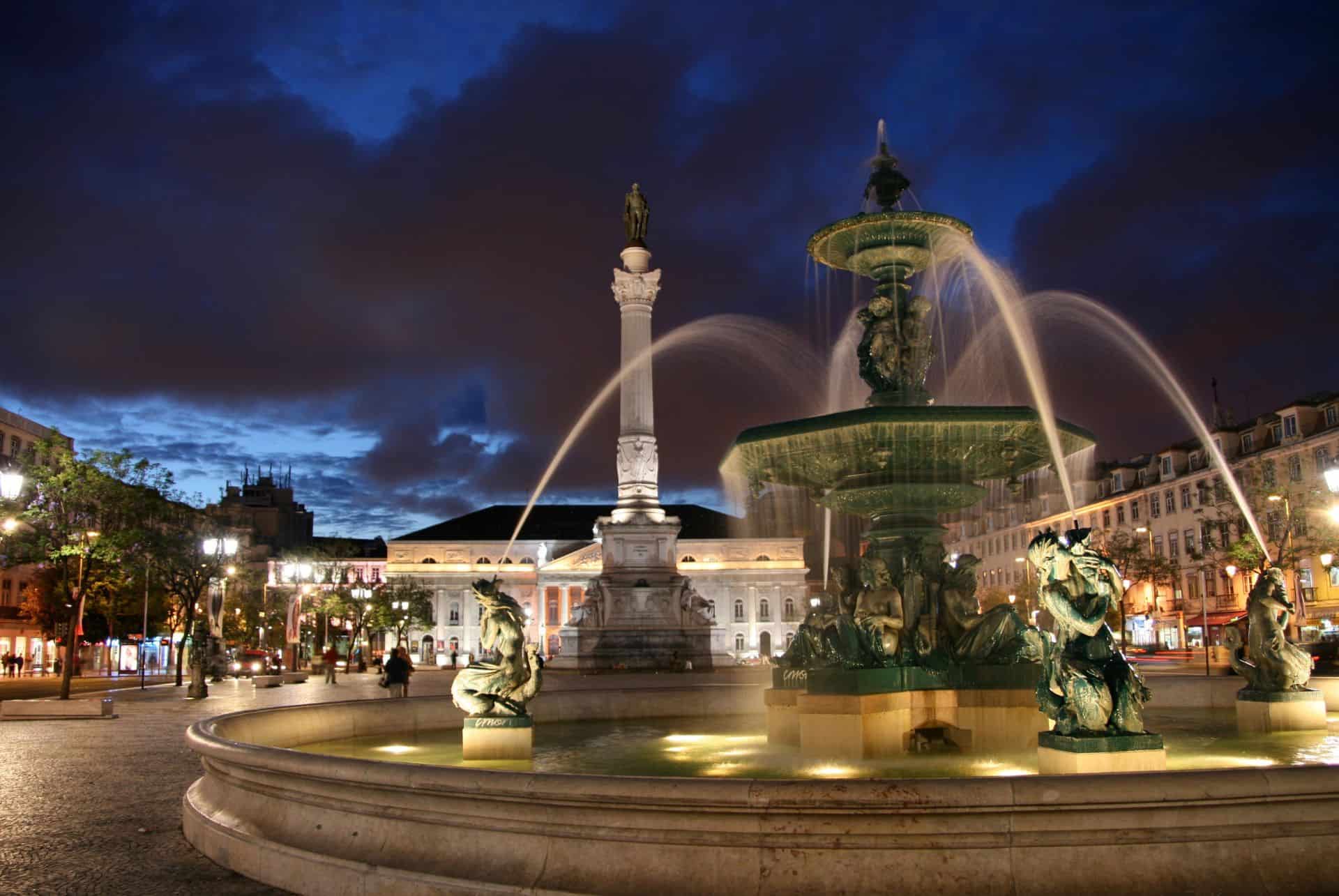 lisbonne de nuit