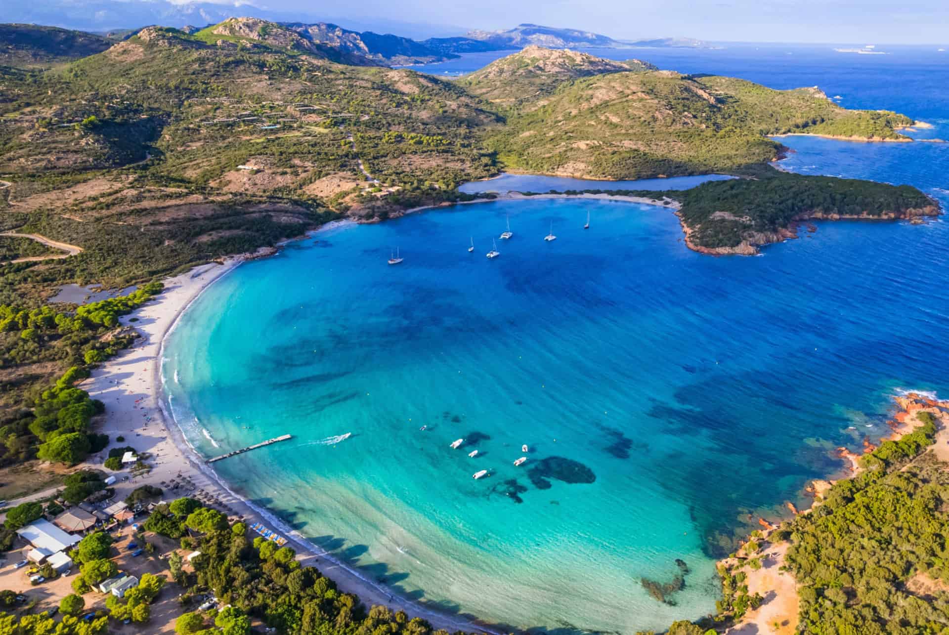 les plus beaux mouillages de corse baie de rondinara