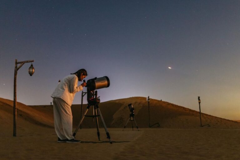 Safari de nuit, dîner et observation des étoiles