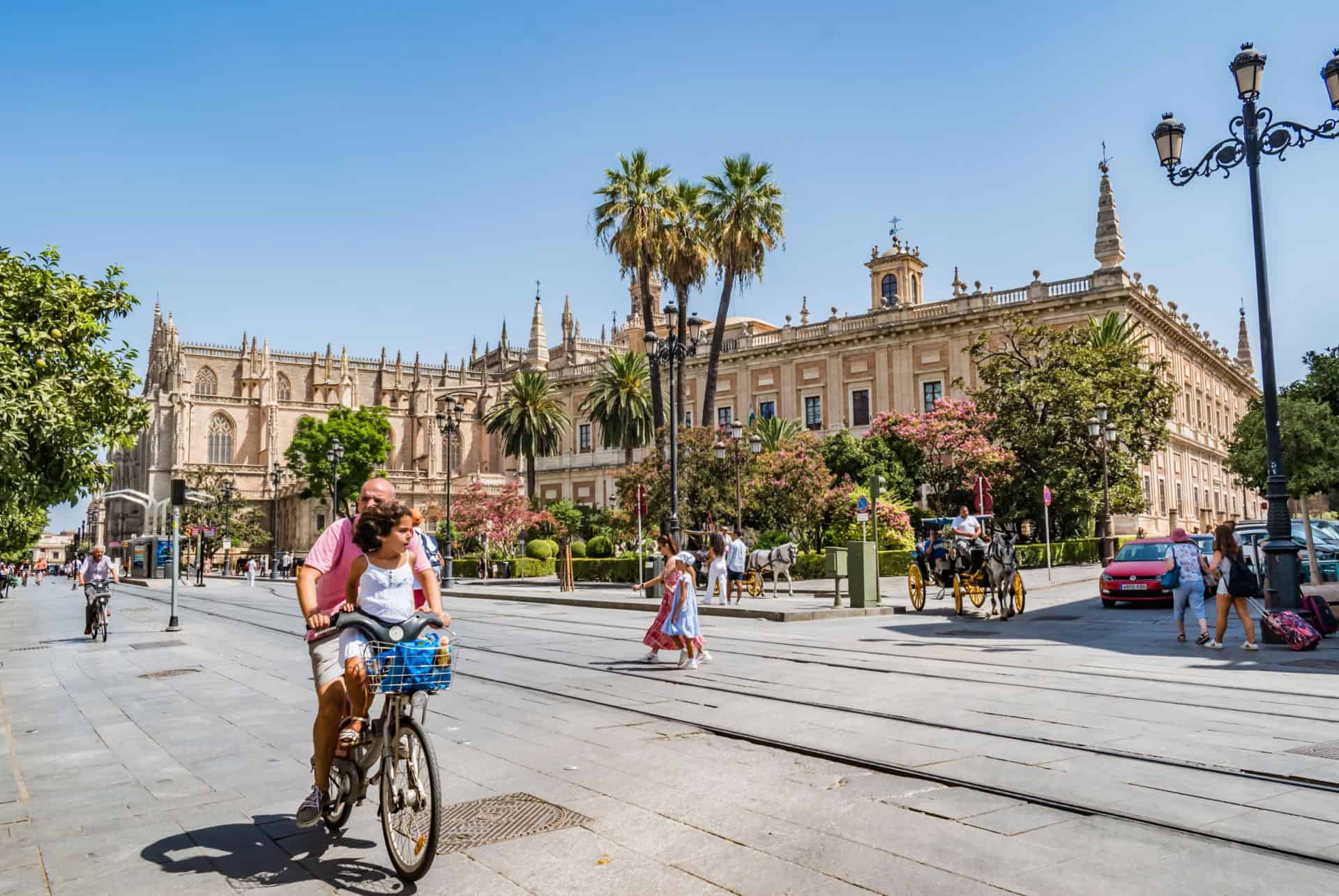 seville en aout vue