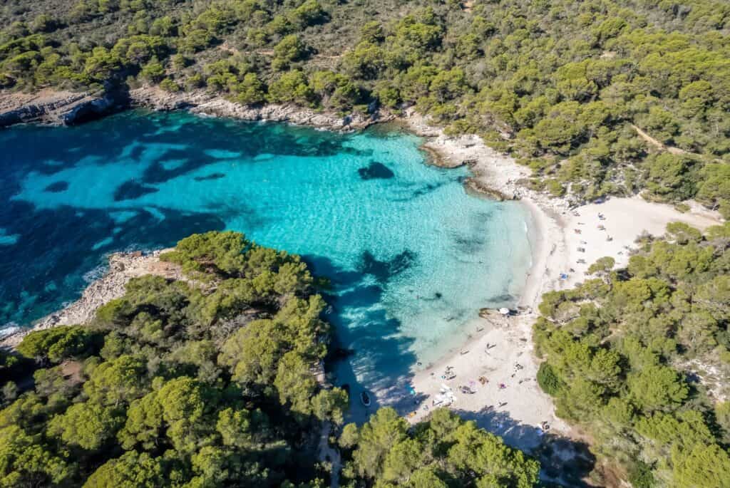 cala en turqueta quand partir iles baleares