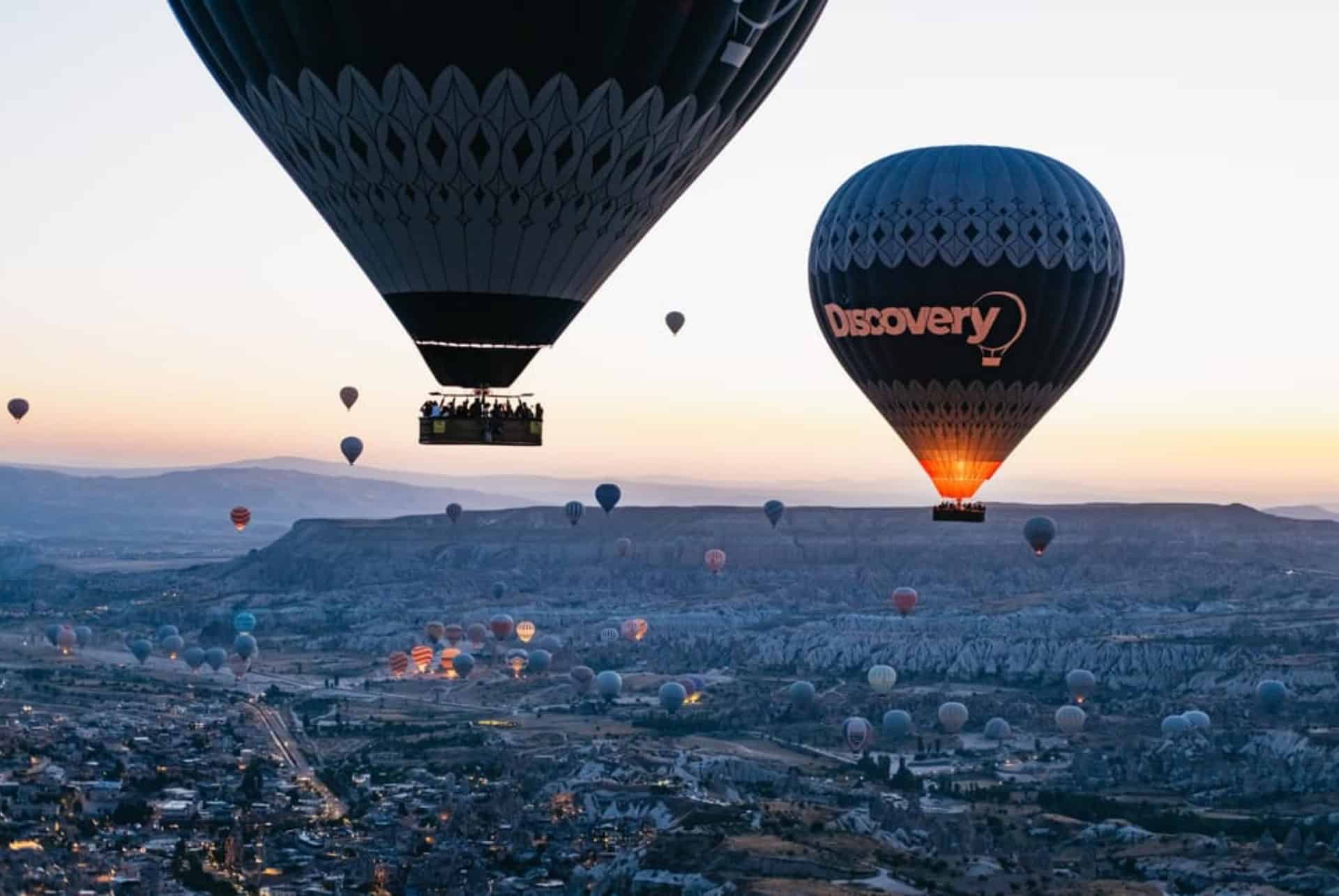 montgolfiere lever de soleil