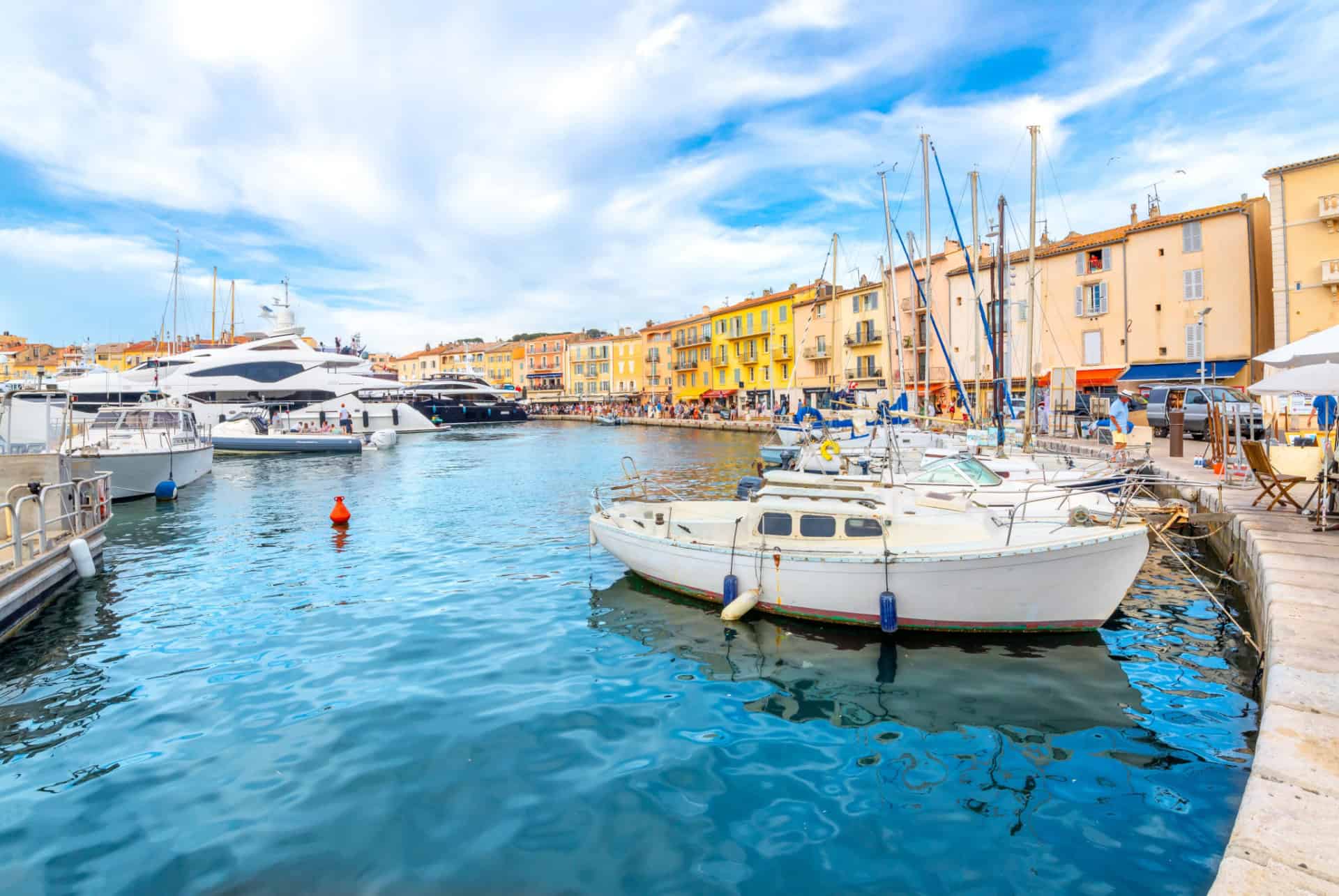 ou dormir a saint tropez vue du port