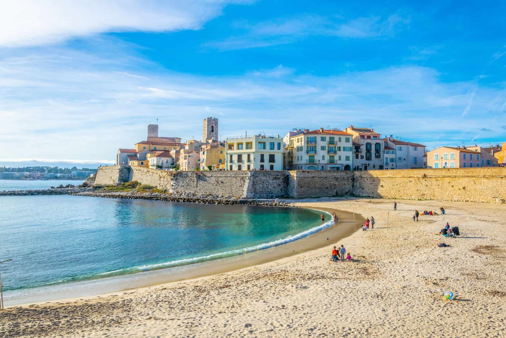 plage de la gravette antibes