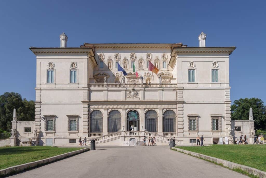 galerie borghese rome novembre