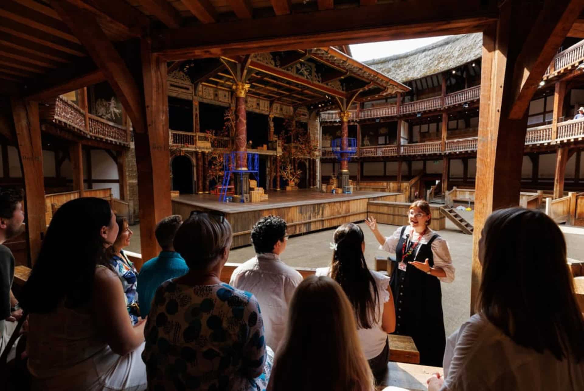 visite guidee du shakespeare globe theater