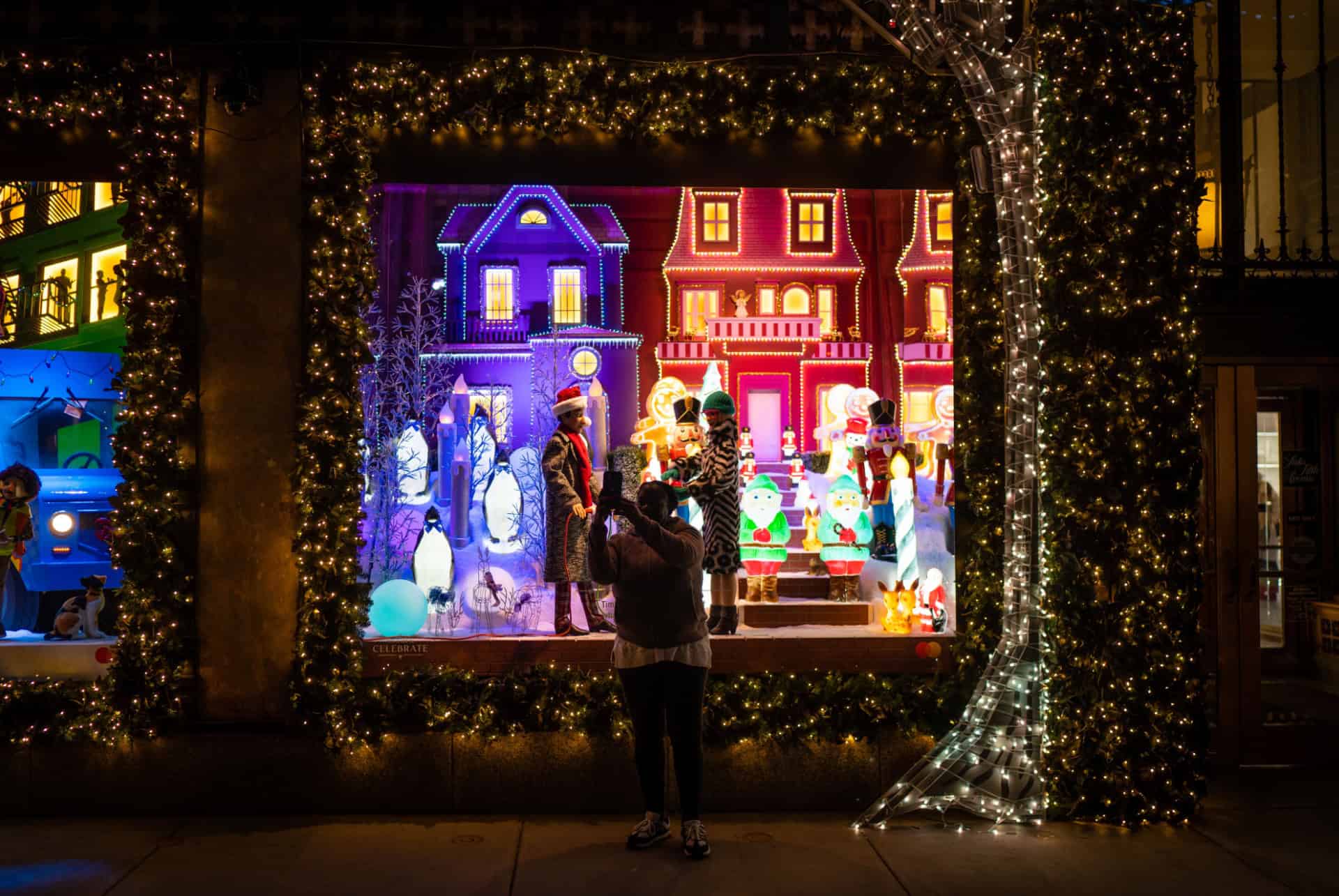 vitrine de noel a new york