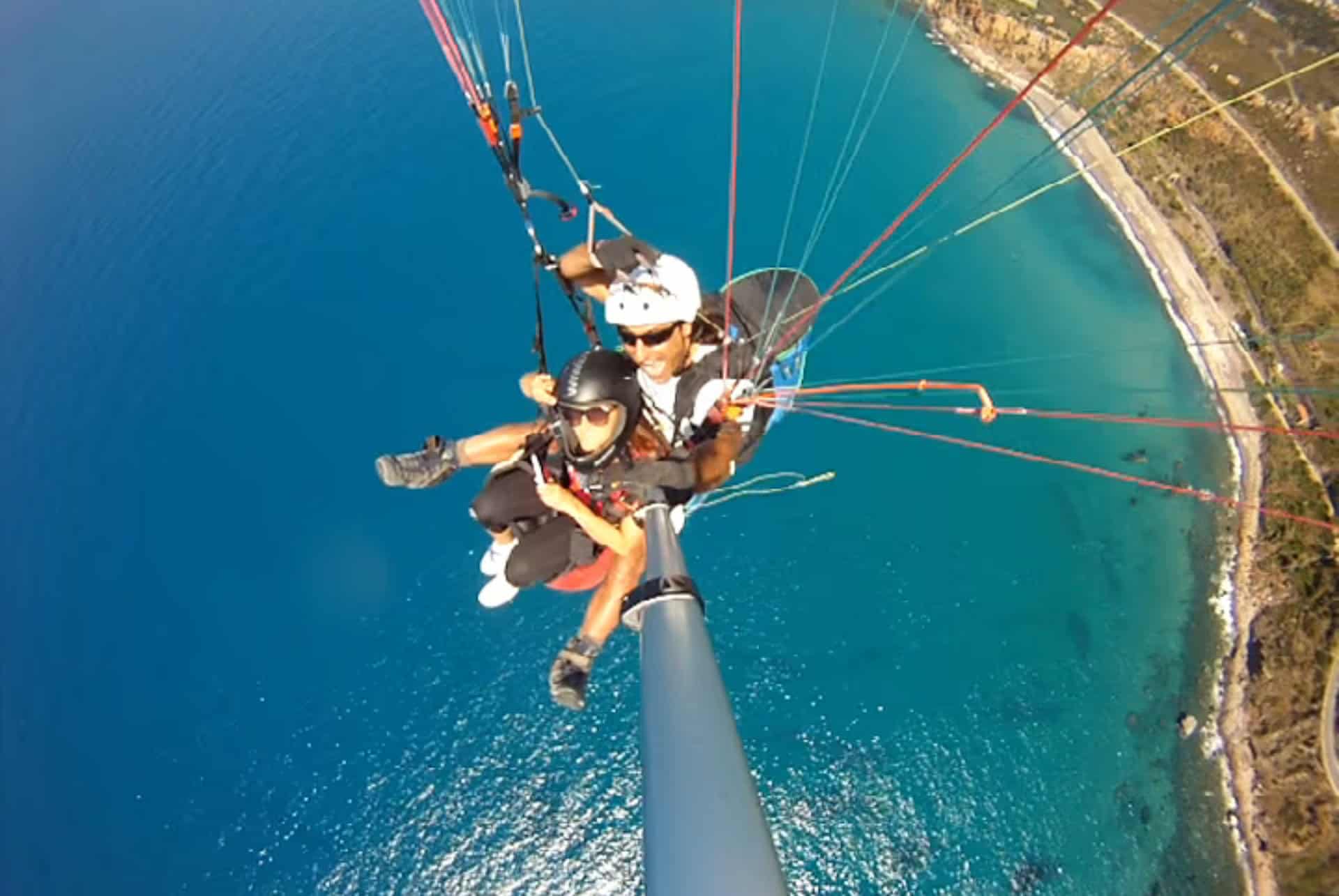 vol en parapente a palerme