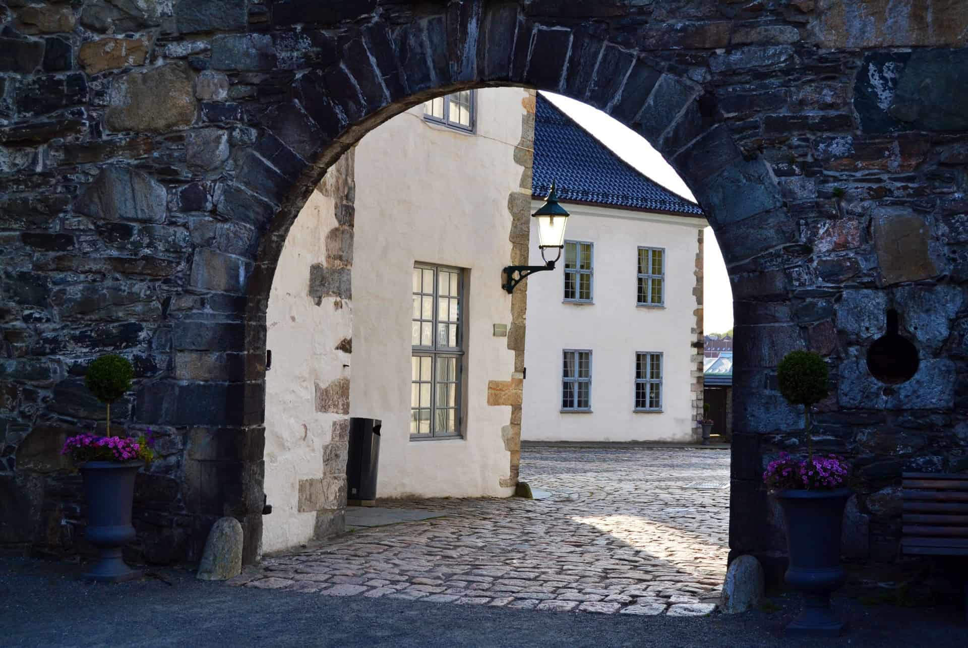 entree forteresse de bergenhus