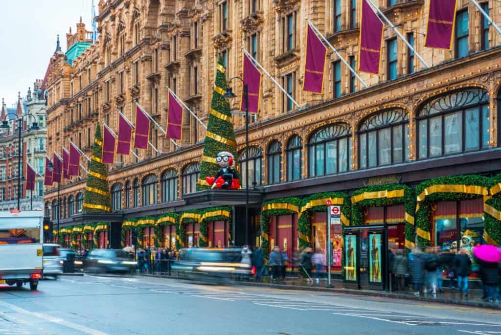 harrods noel londres