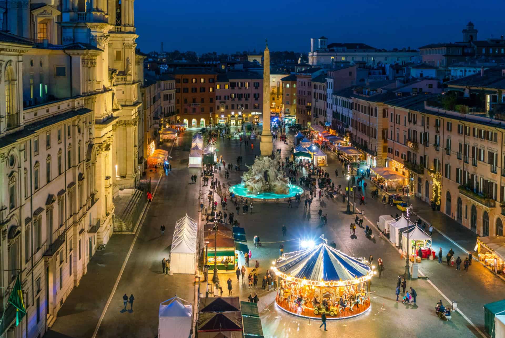 marche de noel rome