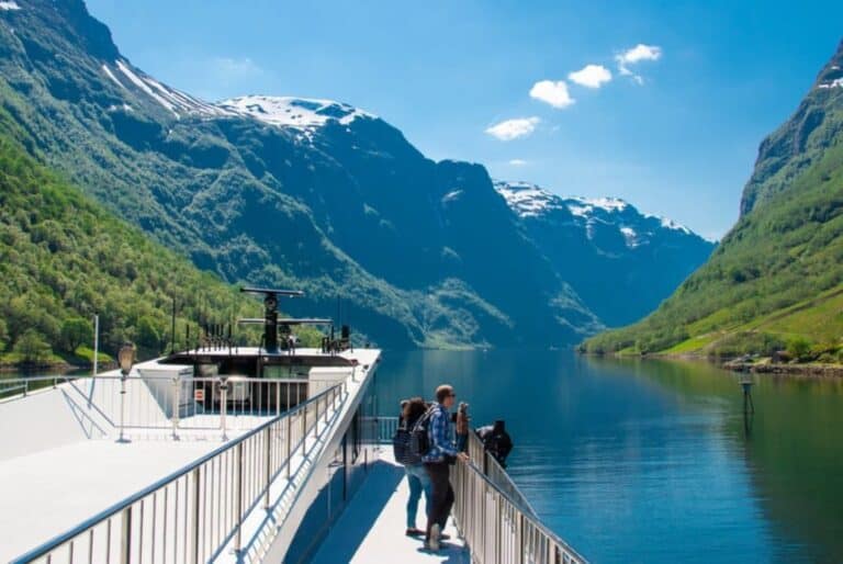 Croisière dans le Nærøyfjord et chemin de fer de Flåm