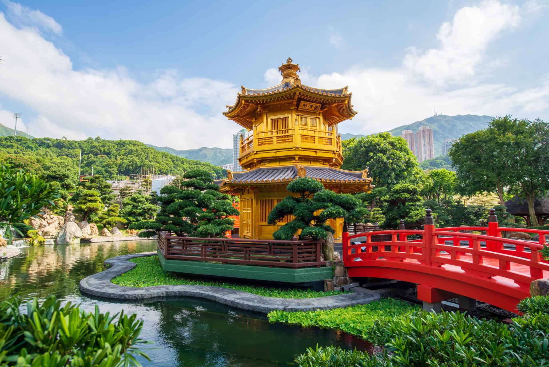 pagode dans les jardins de nan lian