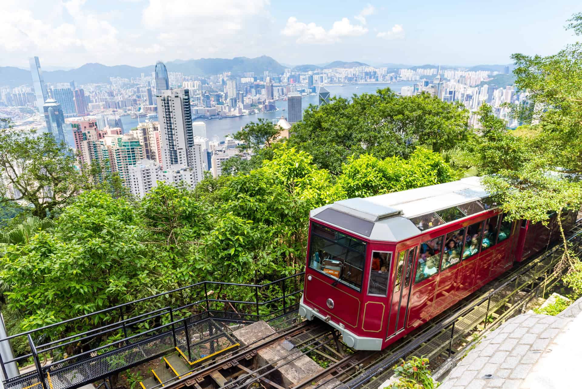 que faire a hong kong prendre le telepherique du victoria peak