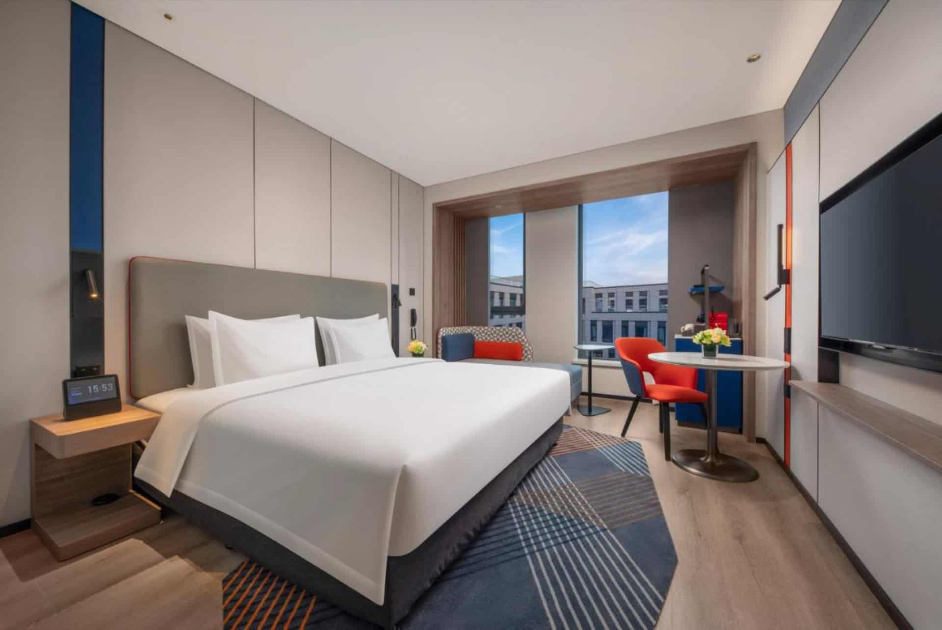 holiday inn express beijing zhongguancun tech park chambre