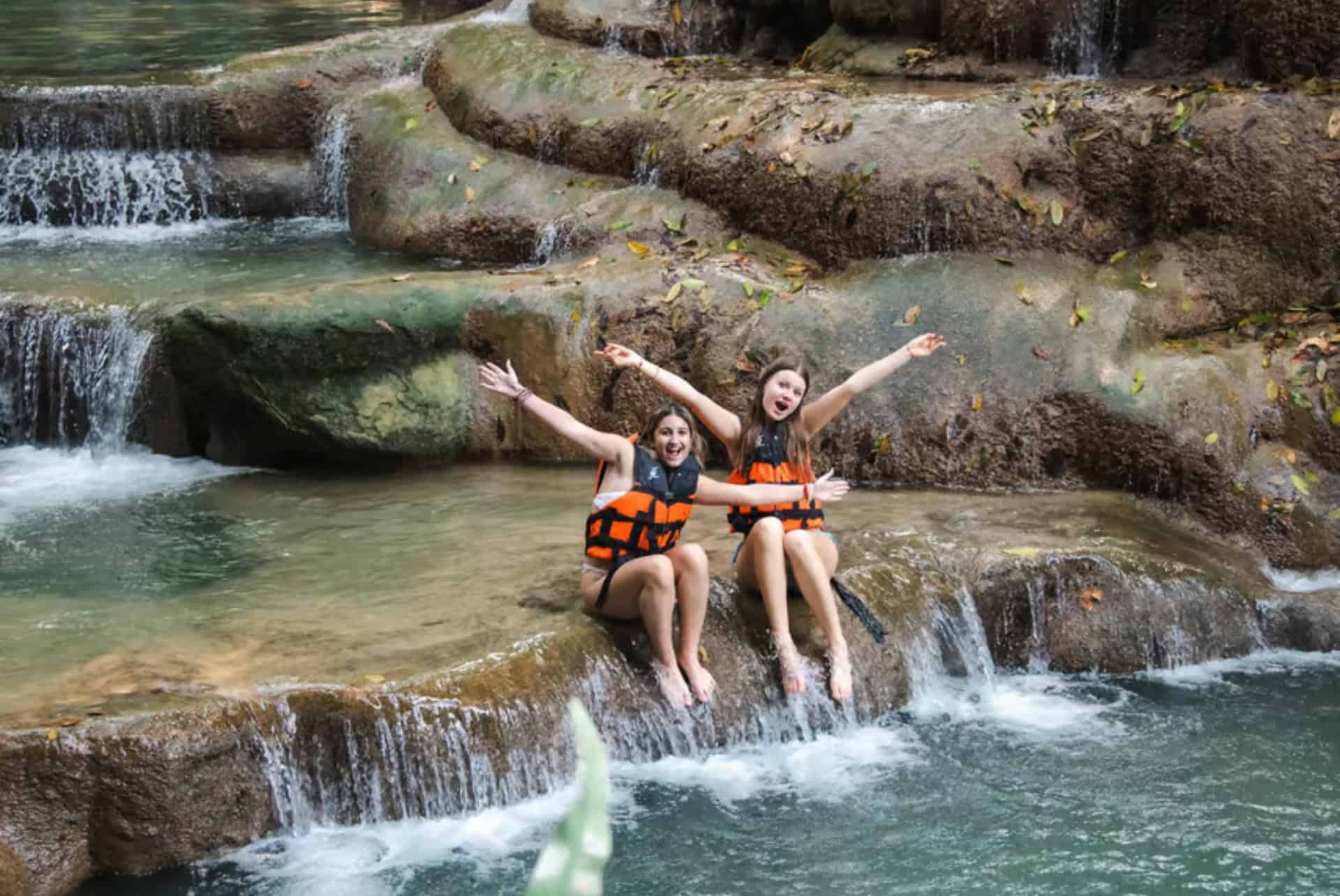 chutes du parc national Erawan