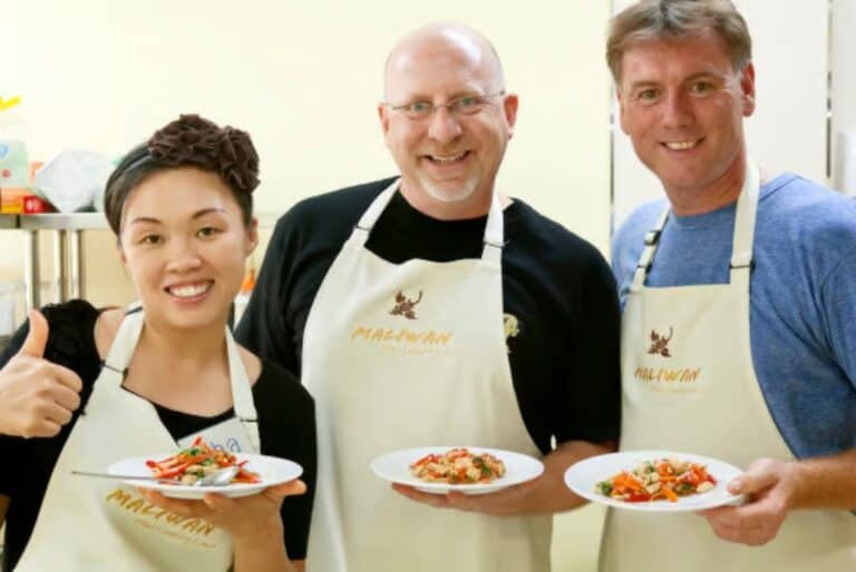 Cours de cuisine et visite d’un marché