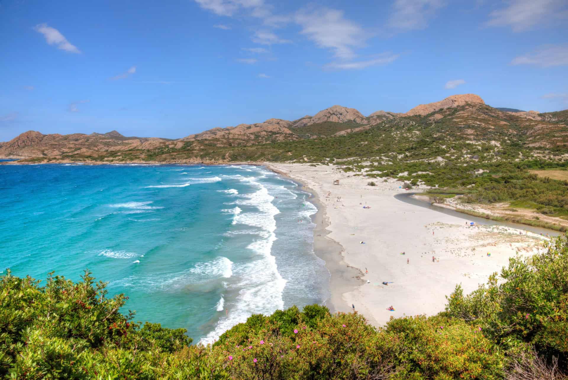 que faire en corse plage ostriconi