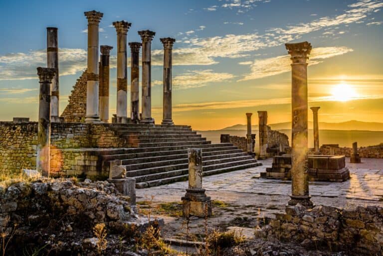 Ruines de Volubilis, Moulay Idriss et Meknès depuis Fès