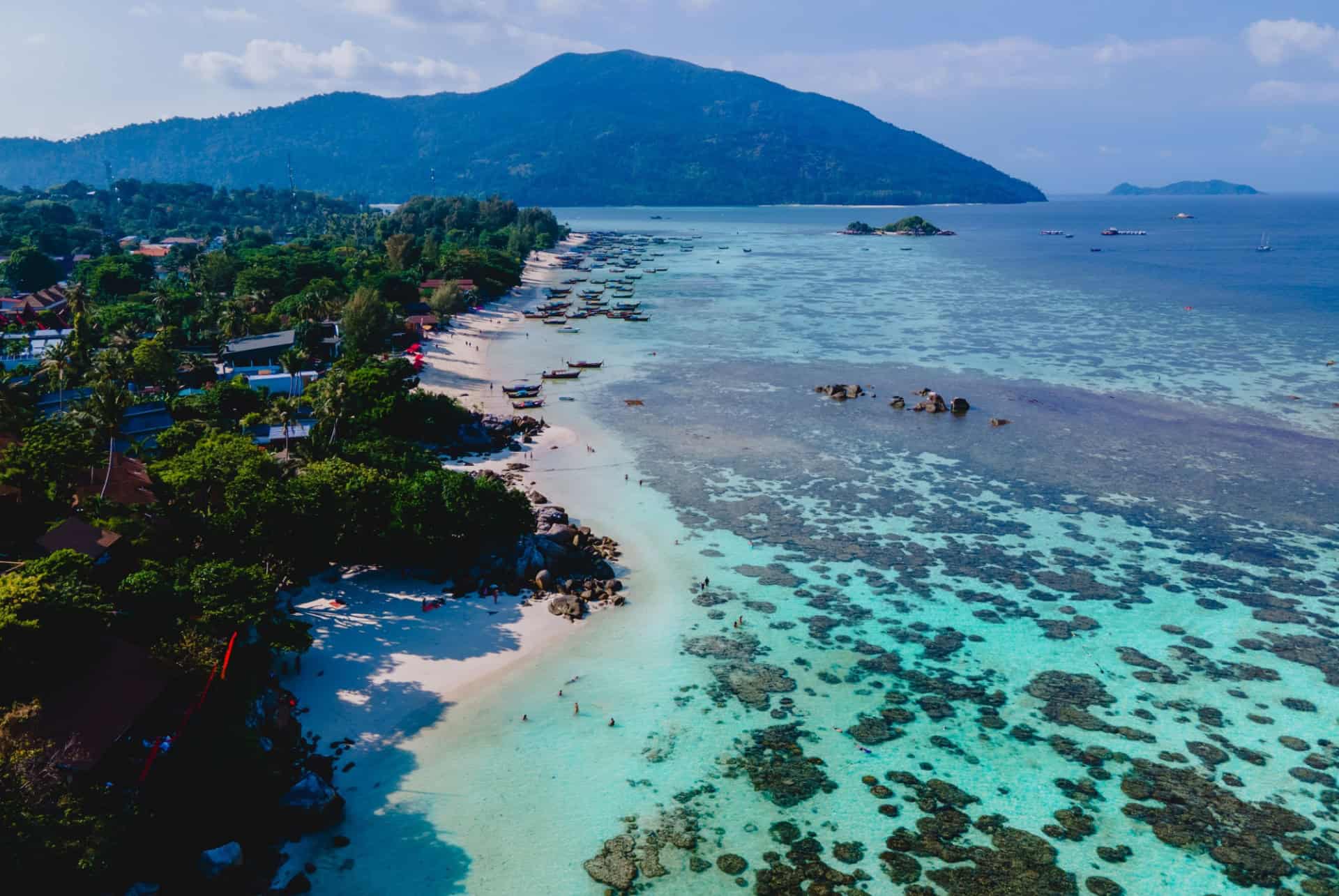 vue aerienne ile de koh lipe