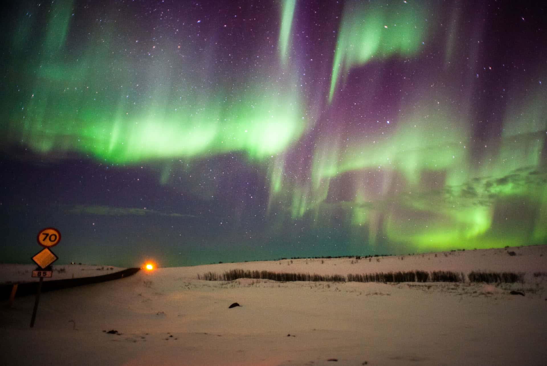 aurores boreales husavik