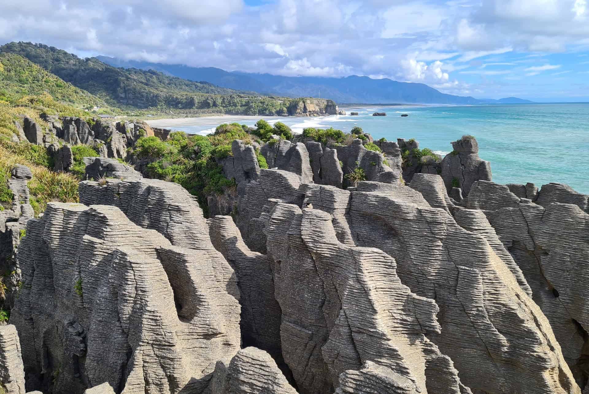 pancake rocks punakaiki nouvelle zelande