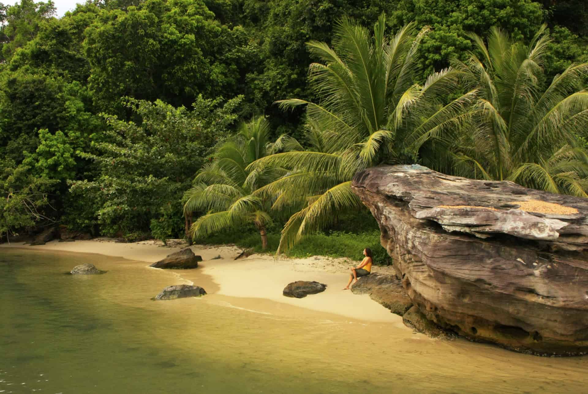 plage du parc national de ream