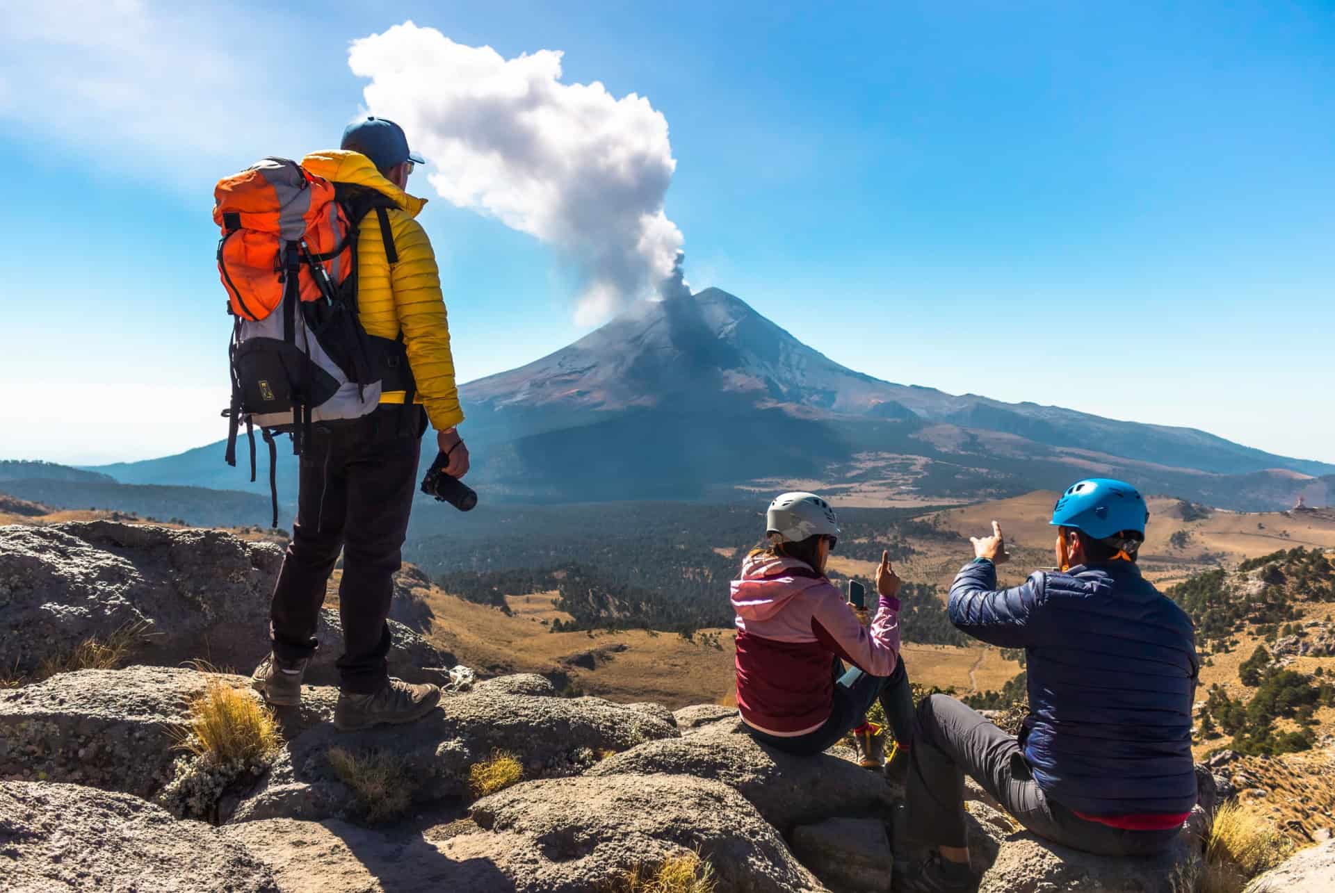 randonnee volcan iztaccihuatl mexique