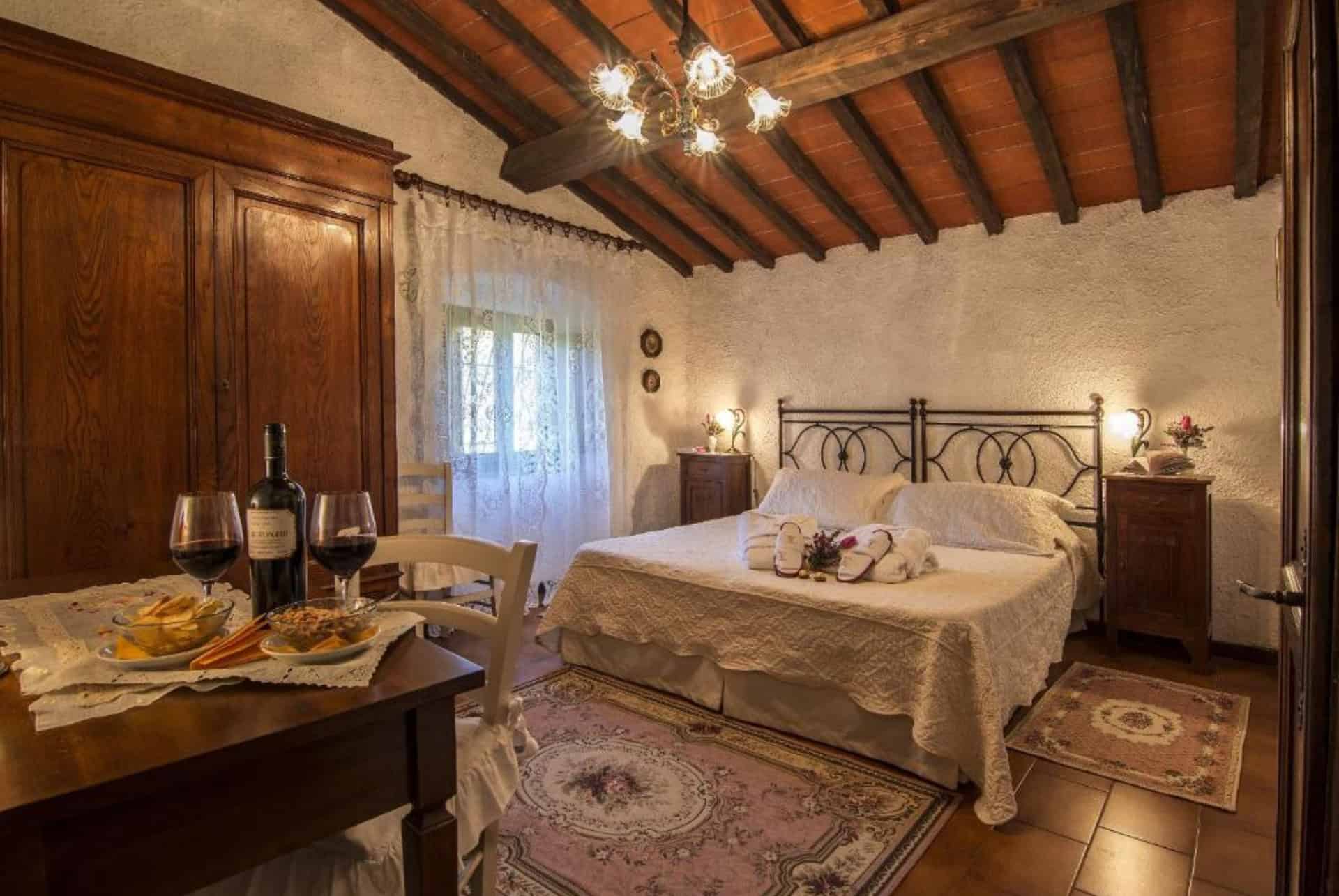 hotel castellina chianti chambre