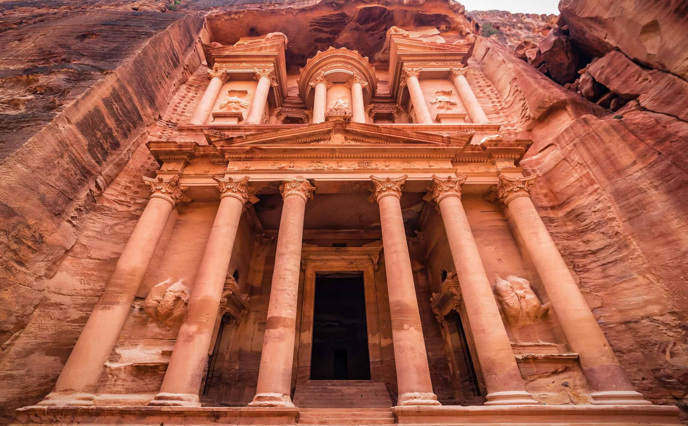 7 nouvelles merveilles du monde petra jordanie