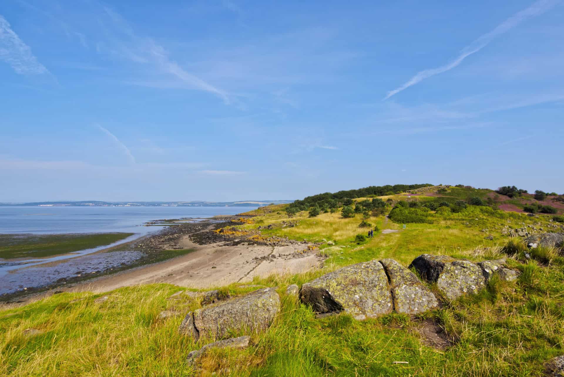 cramond beach