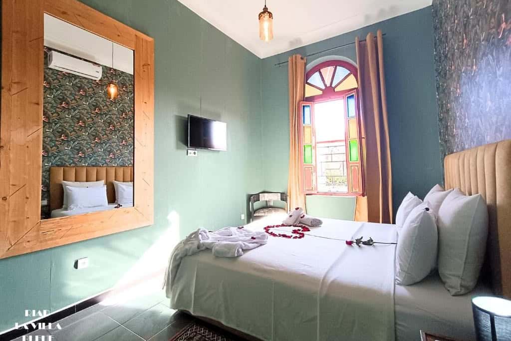 riad villa bleue dormir marrakech