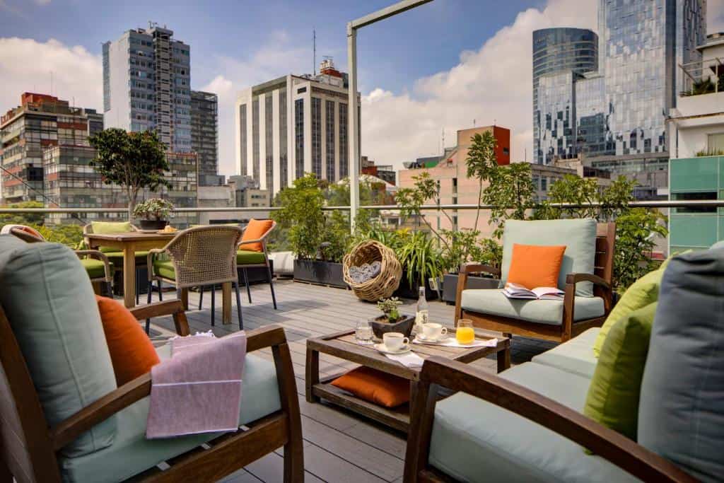 reforma guest house terrasse