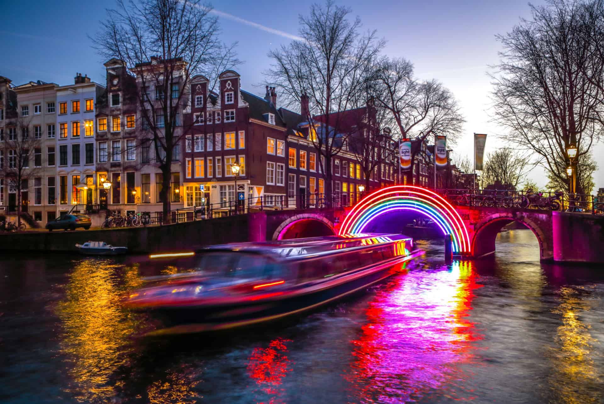 amsterdam light festival croisiere