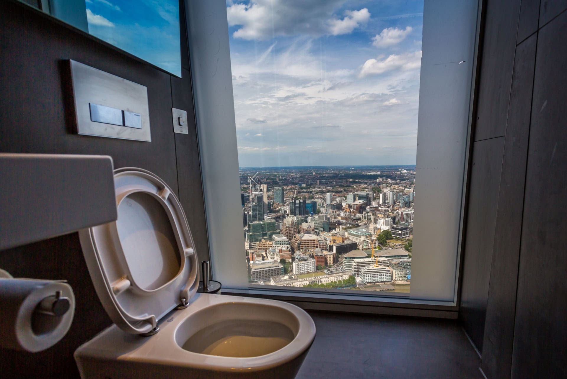 toilettes the shard