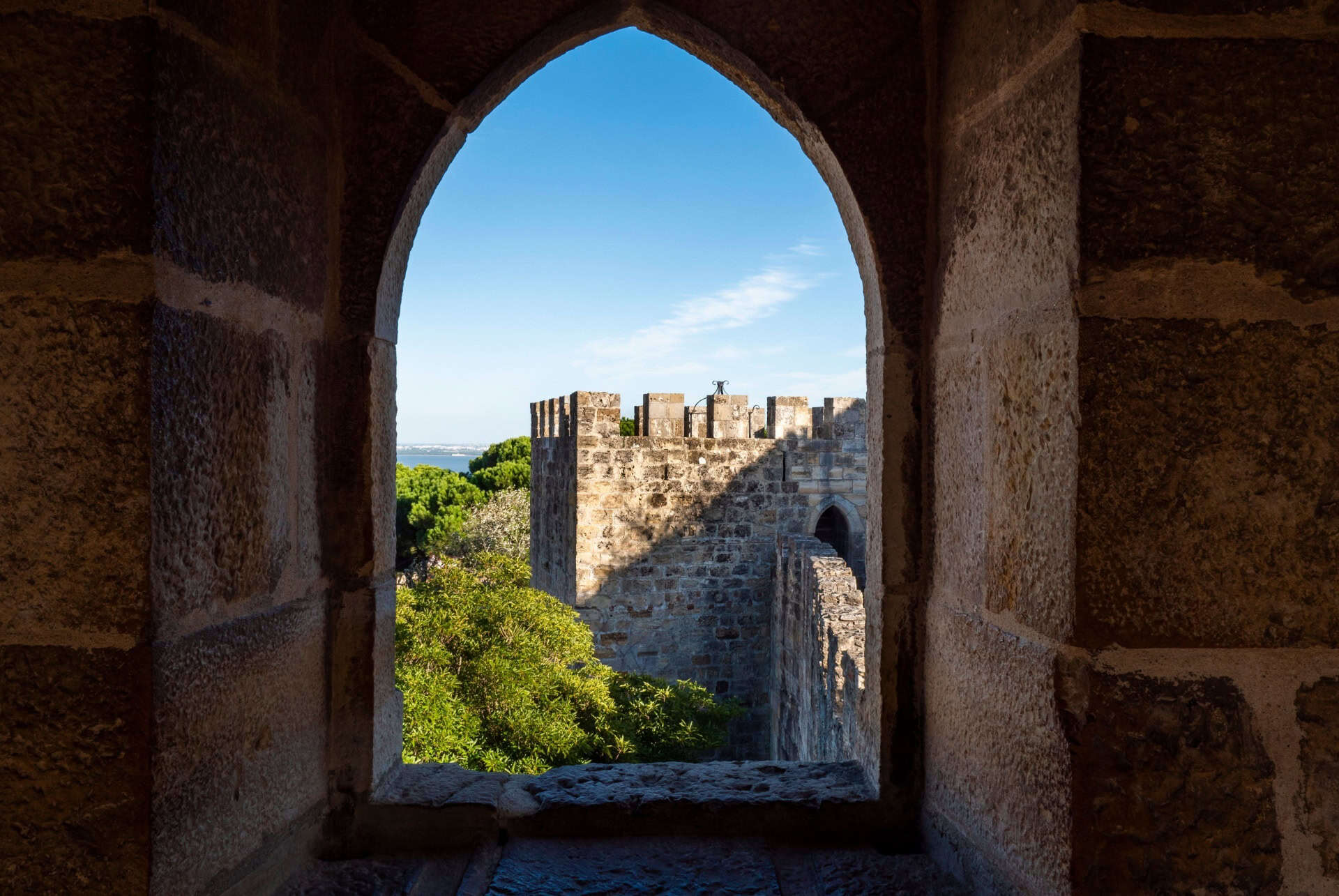 vue chateau san jorge