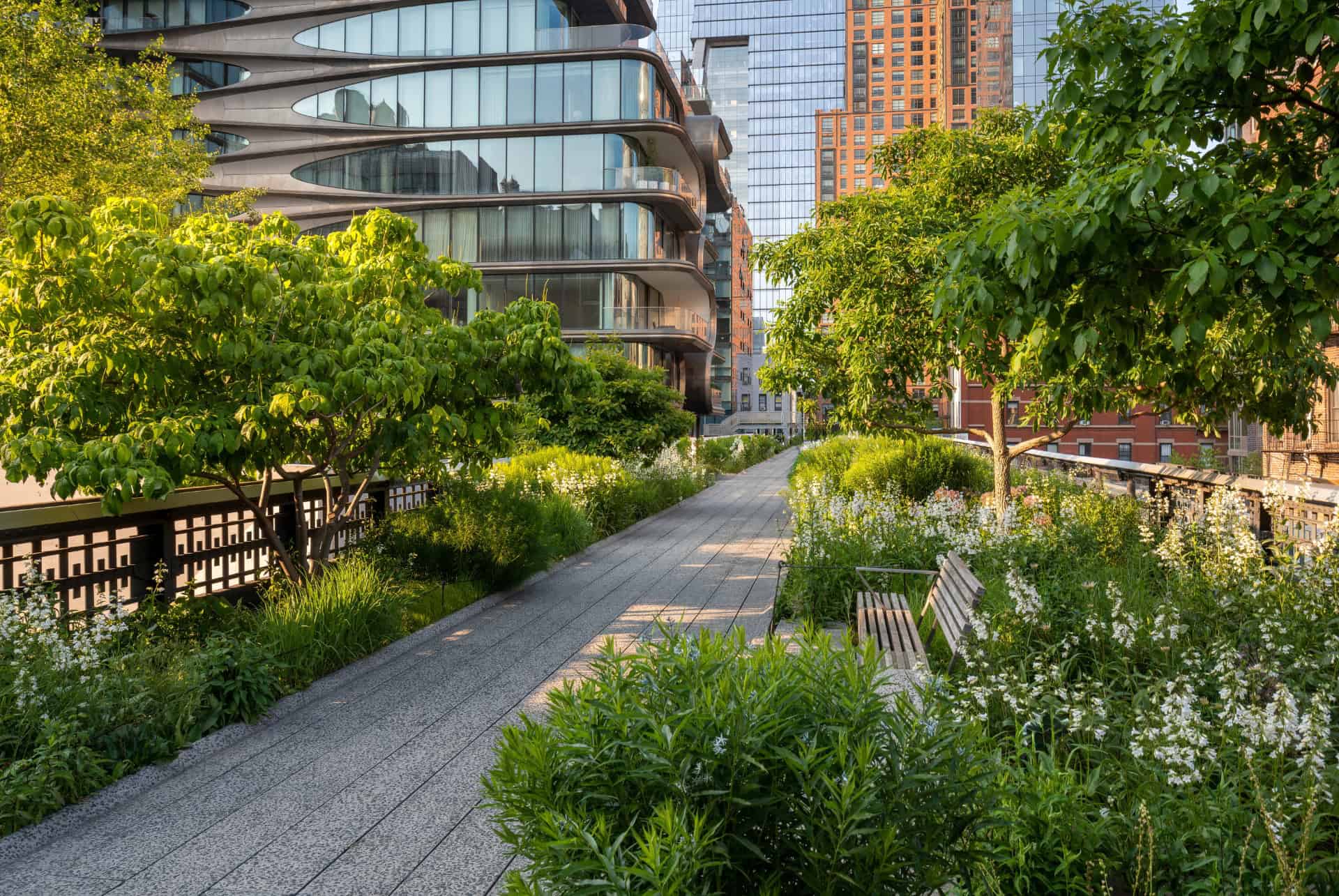 high line new york en mars