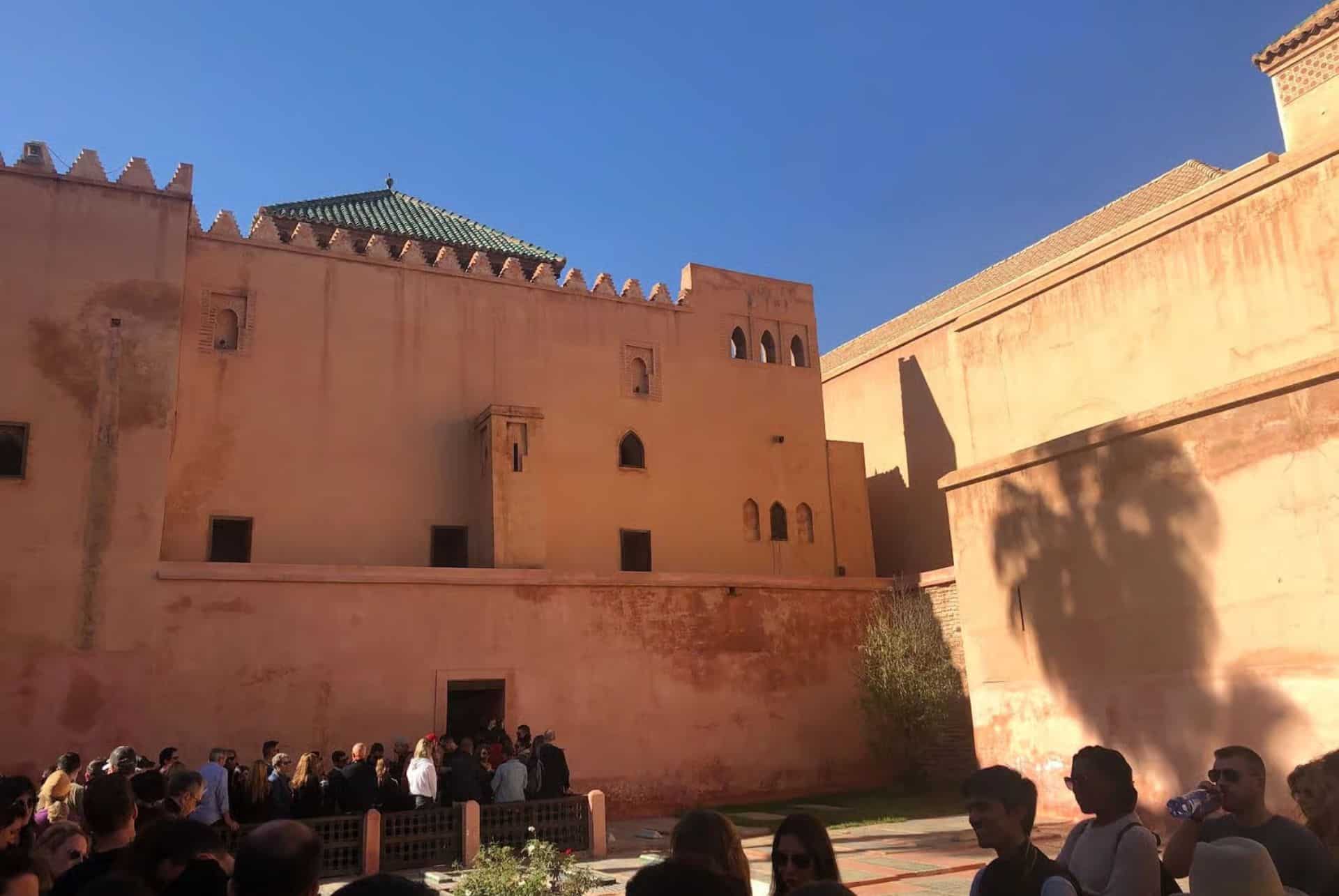 tombeaux saadiens entree