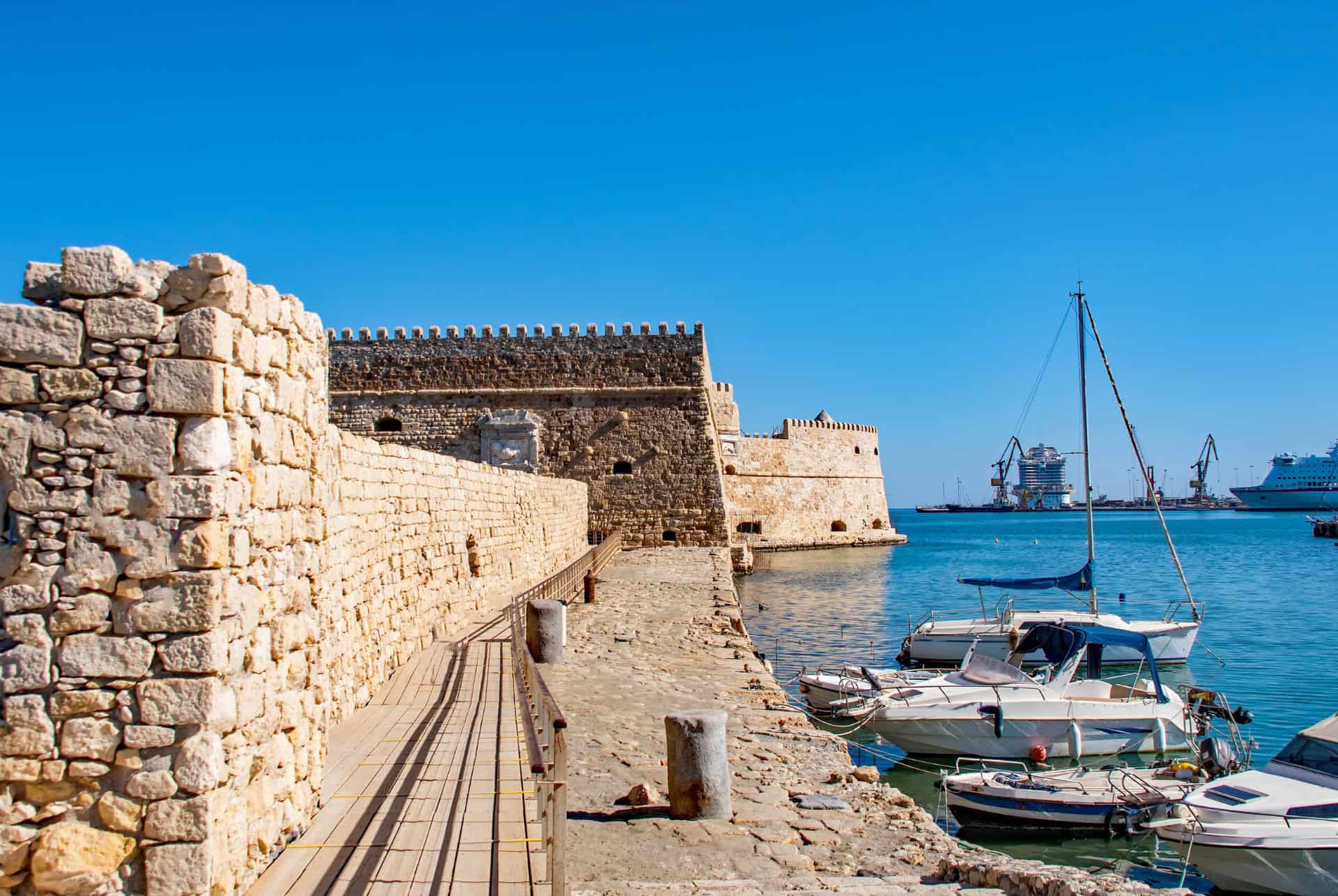 forteresse de koules que faire a heraklion