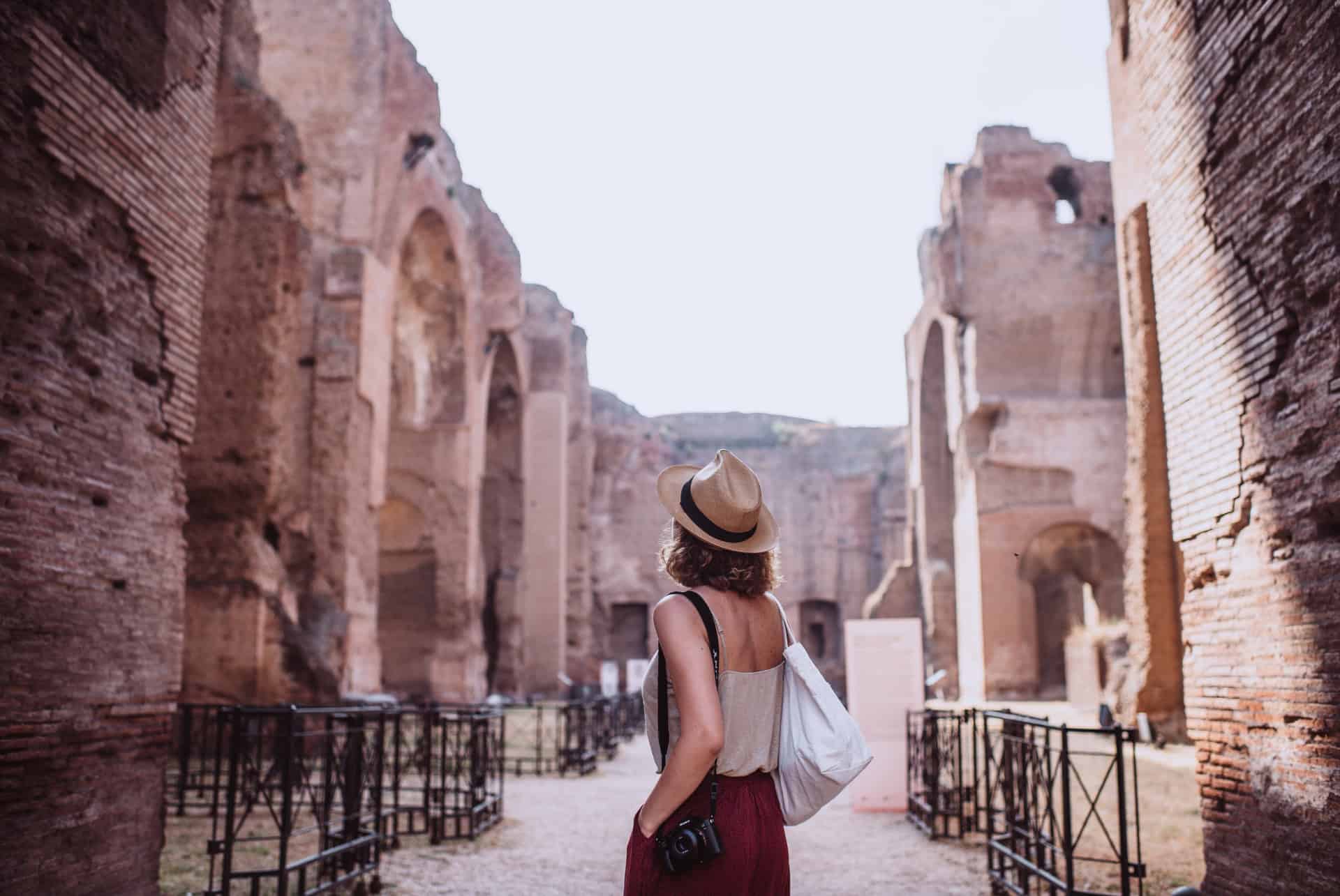 visiter les thermes caracalla