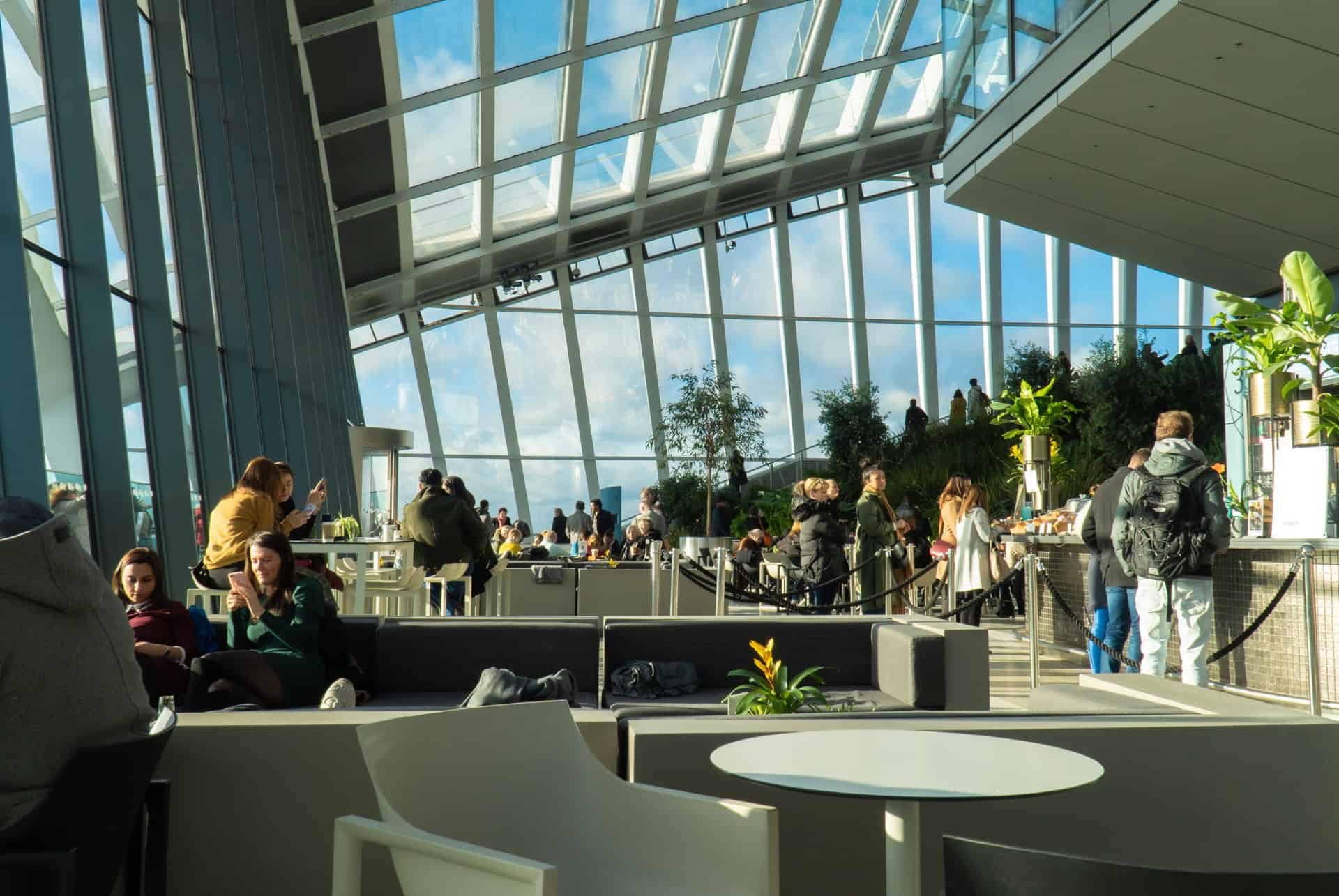 visiter sky garden londres