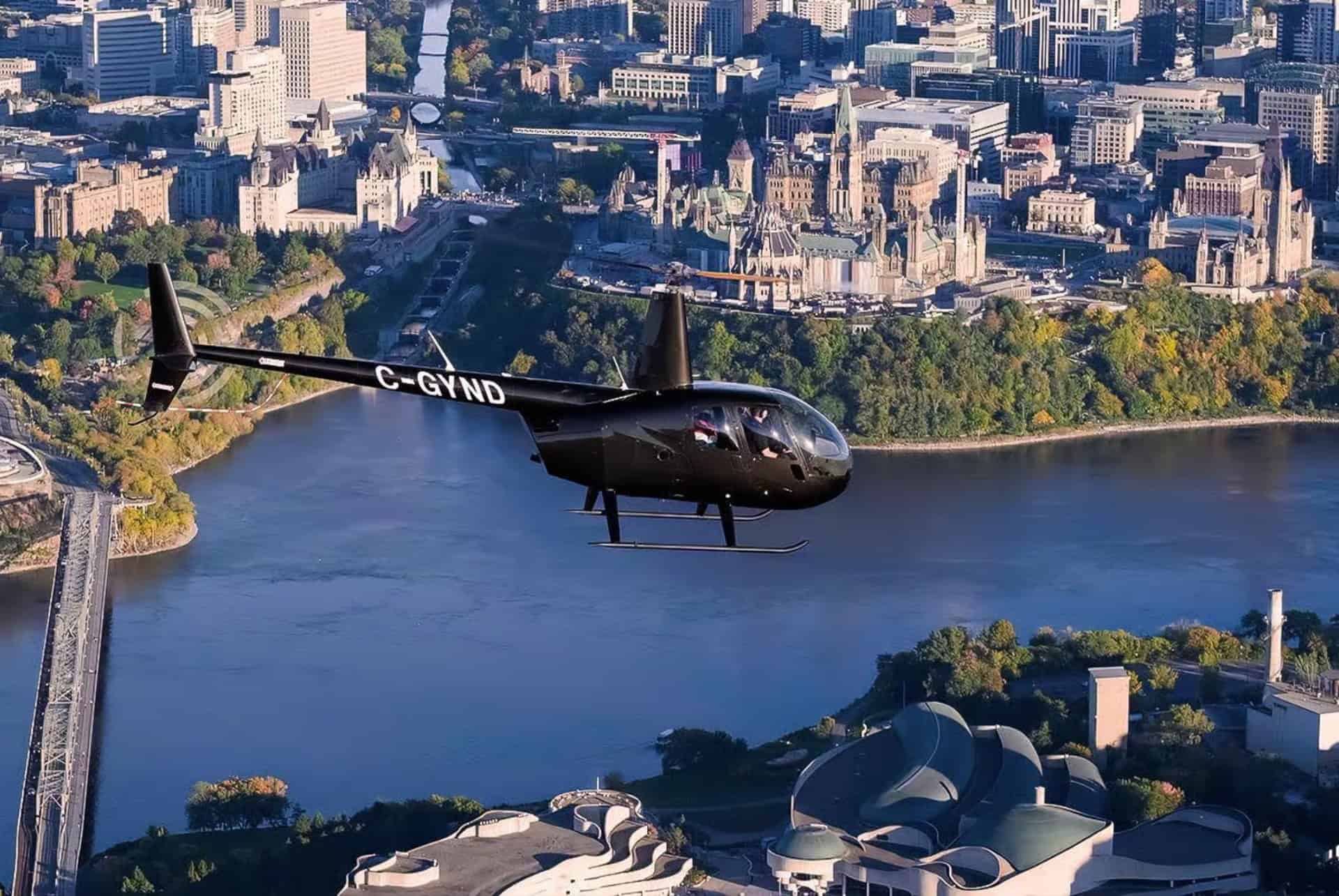 balade en helico a ottawa