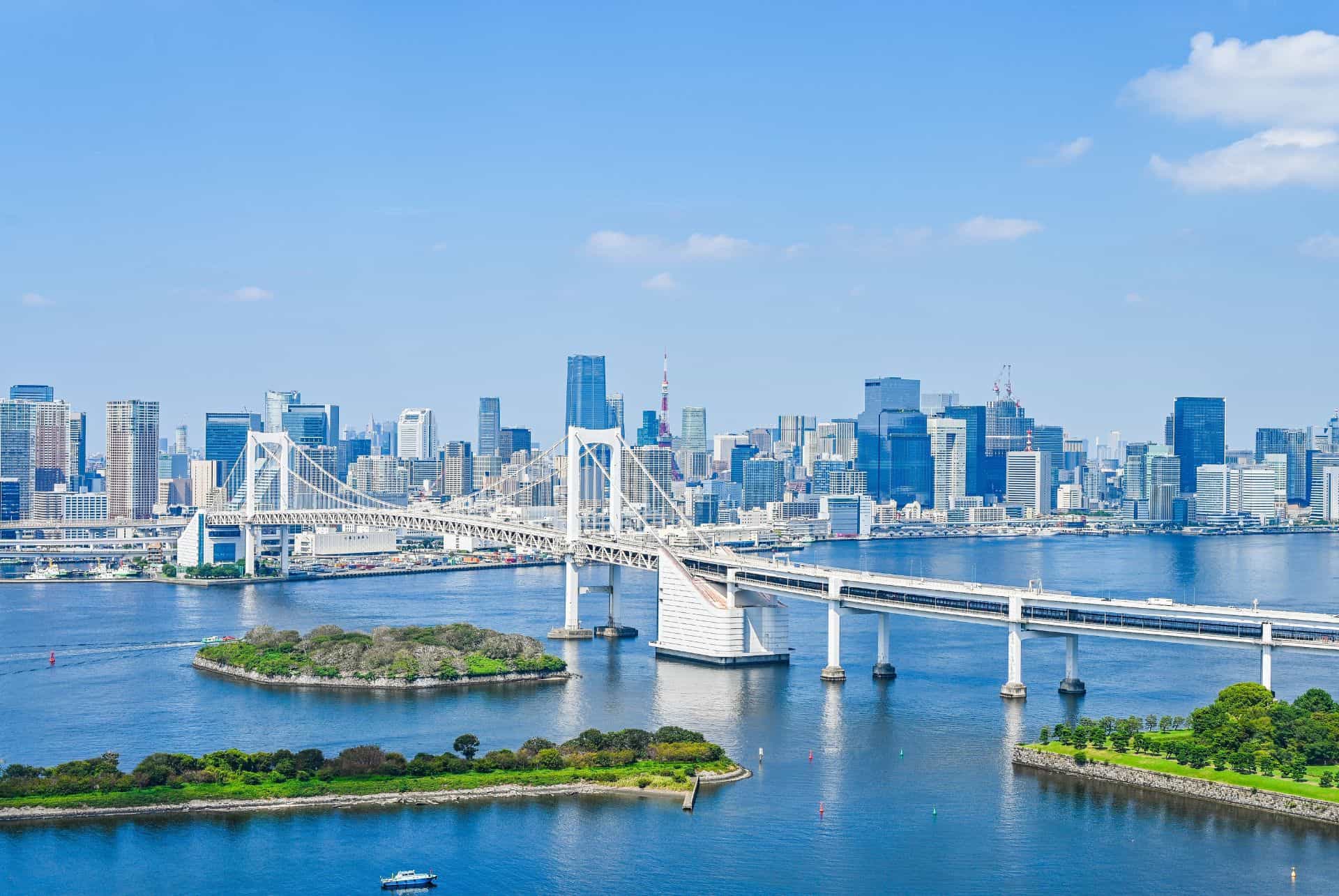 odaiba road trip au japon